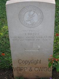 Dar Es Salaam War Cemetery - Brito, Jacinto